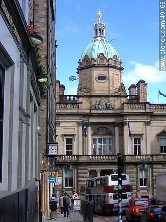 Bank of Scotland. Banco de Escocia. - Escocia - ISLAS BRITÁNICAS. Foto No. 49168