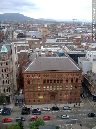 View from the Belfast Wheel. Donegall Square North. The Water Office. - North Ireland - BRITISH ISLANDS. Foto No. 49213