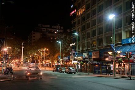 18 de Julio Avenue and Street Paraguay - Department of Montevideo - URUGUAY. Photo #49451
