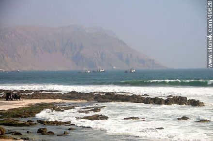 Pacific Ocean Coast in Arica. - Chile - Others in SOUTH AMERICA. Photo #49628