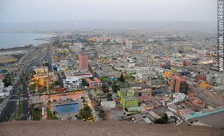 View of Arica from the Morro of Arica - Chile - Others in SOUTH AMERICA. Photo #49843