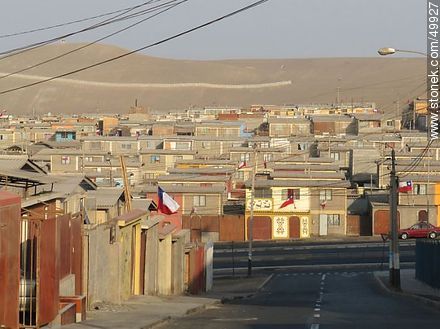 Homegeneidad de viviendas de un barrio de Arica - Chile - Otros AMÉRICA del SUR. Foto No. 49927