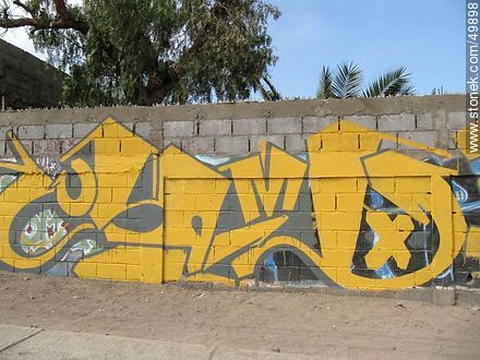 Grafiti en muro de Arica - Chile - Otros AMÉRICA del SUR. Foto No. 49898