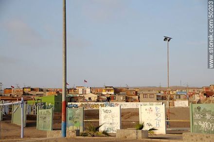 Avenida Los Artesanos, al este de Arica - Chile - Otros AMÉRICA del SUR. Foto No. 50203