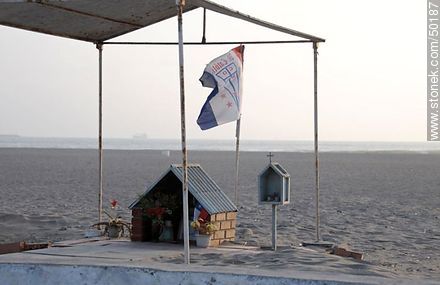 Animita en la playa Las Machas, Avenida Las Dunas. - Chile - Otros AMÉRICA del SUR. Foto No. 50187