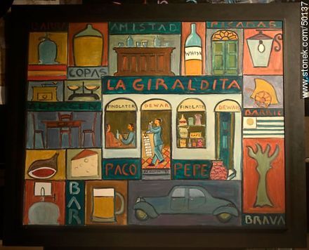 Bar y Almacén La Giraldita. - Departamento de Montevideo - URUGUAY. Foto No. 50137