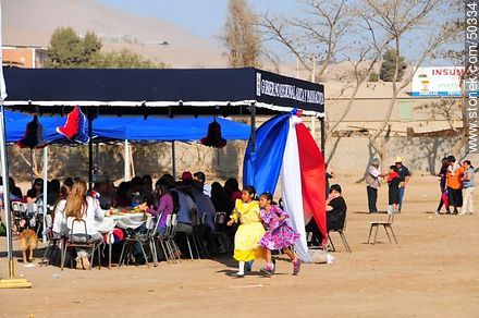 San Miguel de Azapa. Feast for the bicentennial of Chilean independence. - Chile - Others in SOUTH AMERICA. Photo #50334