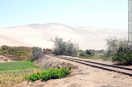 Vías de tren en desuso que unen Arica con La Paz - Chile - Otros AMÉRICA del SUR. Foto No. 50524
