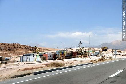 Border of the provinces of Arica and Parinacota Route 11. The Alexis place - Chile - Others in SOUTH AMERICA. Photo #50650