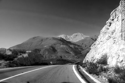 Ruta 11 en la Provincia de Parinacota, Chile. -  - IMÁGENES VARIAS. Foto No. 50596