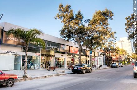 Stores in 20th Street. - Punta del Este and its near resorts - URUGUAY. Foto No. 51064