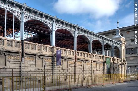 Mercado Agrícola under refurbishment - Department of Montevideo - URUGUAY. Foto No. 51140
