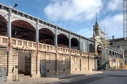 Mercado Agrícola under refurbishment - Department of Montevideo - URUGUAY. Foto No. 51142