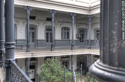View from the second floor of the IAVA - Department of Montevideo - URUGUAY. Foto No. 51226