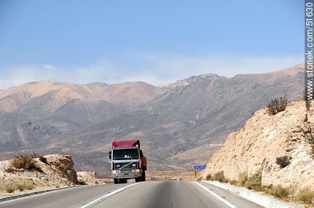 Camión en ruta 11. Acceso tambo. - Chile - Otros AMÉRICA del SUR. Foto No. 51630