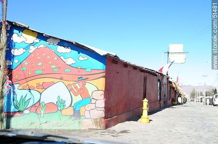 Calle de Putre - Chile - Otros AMÉRICA del SUR. Foto No. 51481