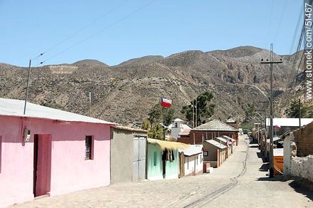 Calle Carlos Condell en Putre - Chile - Otros AMÉRICA del SUR. Foto No. 51467