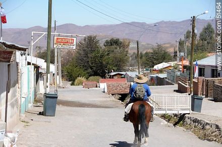 Avenida O'Higgins de Putre - Chile - Otros AMÉRICA del SUR. Foto No. 51464