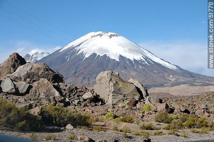 Volcano Parinacota - Chile - Others in SOUTH AMERICA. Photo #51770