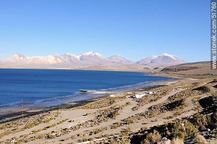 Lake Chungará and Nevados de Quimsachata.  - Chile - Others in SOUTH AMERICA. Photo #51760