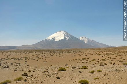 Sajama National Park. Sajama volcano. - Bolivia - Others in SOUTH AMERICA. Photo #51792