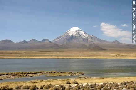 Parque Nacional Sajama. Volcán o Nevado Sajama. - Bolivia - Otros AMÉRICA del SUR. Foto No. 51808