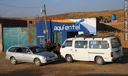 Comercio en la carretera La Paz - Oruro - Bolivia - Otros AMÉRICA del SUR. Foto No. 51920