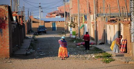 Periphery of El Alto. - Bolivia - Others in SOUTH AMERICA. Photo #51995