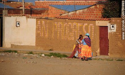 Periphery of El Alto. - Bolivia - Others in SOUTH AMERICA. Foto No. 51993