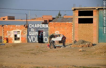 El Alto.  Chapería. - Bolivia - Others in SOUTH AMERICA. Foto No. 51980