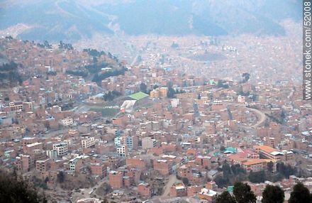 View of La Paz from El Alto  - Bolivia - Others in SOUTH AMERICA. Photo #52008