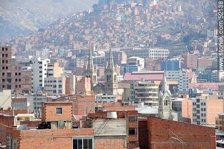 Vista del norte de la ciudad de La Paz - Bolivia - Otros AMÉRICA del SUR. Foto No. 52138