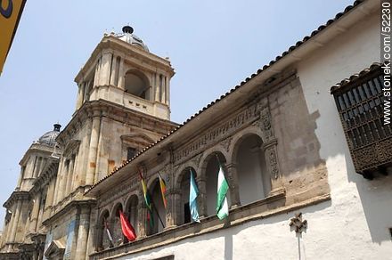 Calle Comercio. Museo Nacional de Arte de La Paz. Catedral Metropolitana Nuestra Señora de La Paz. - Bolivia - Otros AMÉRICA del SUR. Foto No. 52230
