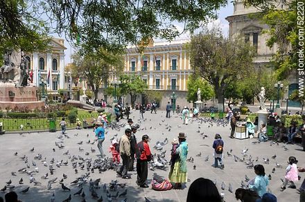 Plaza Murillo. - Bolivia - Others in SOUTH AMERICA. Photo #52220