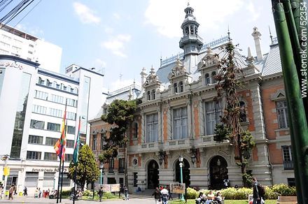Palace Hall. Municipal Government of La Paz. City Hall. Mercado Street. - Bolivia - Others in SOUTH AMERICA. Photo #52354