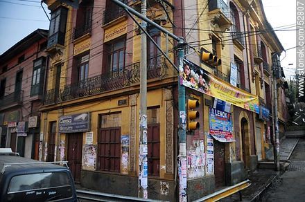 Esquina de la ciudad de La Paz - Bolivia - Otros AMÉRICA del SUR. Foto No. 52807