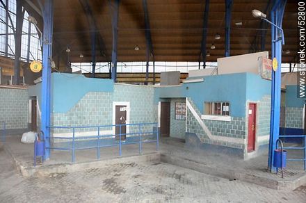 Andén de la terminal de ómnibus de La Paz - Bolivia - Otros AMÉRICA del SUR. Foto No. 52800