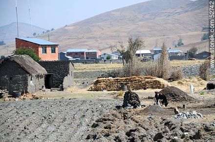 Poblado rural del departamento de La Paz - Bolivia - Otros AMÉRICA del SUR. Foto No. 52742