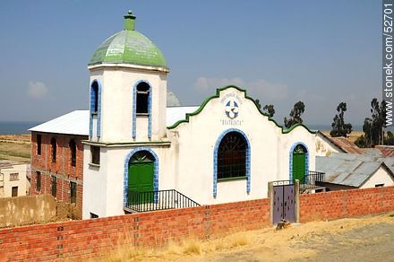 Templo Evangélico Bautista Huatajata - Bolivia - Otros AMÉRICA del SUR. Foto No. 52701