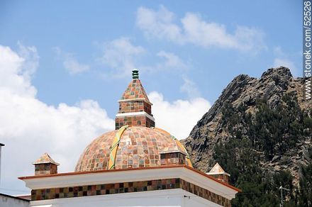 Dome of the Basílica de Nuestra Señora de Copacabana - Bolivia - Others in SOUTH AMERICA. Foto No. 52526