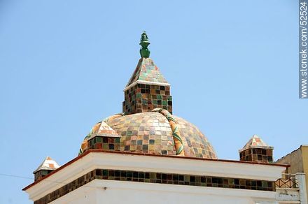 Dome of the Basílica de Nuestra Señora de Copacabana - Bolivia - Others in SOUTH AMERICA. Photo #52524