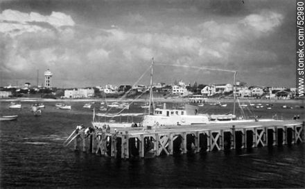 Antiguo muelle del puerto de Punta del Este - Punta del Este y balnearios cercanos - URUGUAY. Foto No. 52980