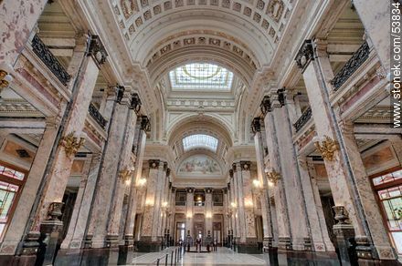 Salón de los Pasos Perdidos del Palacio Legislativo. - Department of Montevideo - URUGUAY. Foto No. 53834