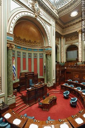 Cámara de Senadores de la República - Departamento de Montevideo - URUGUAY. Foto No. 53798