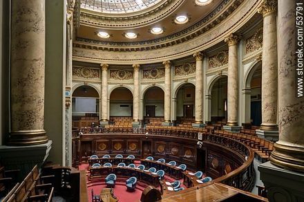 Cámara de Senadores de la República - Departamento de Montevideo - URUGUAY. Foto No. 53791