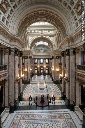 Salón de los Pasos Perdidos del Palacio Legislativo. - Department of Montevideo - URUGUAY. Foto No. 53734