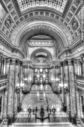 Salón de los Pasos Perdidos del Palacio Legislativo. -  - IMÁGENES VARIAS. Foto No. 53730