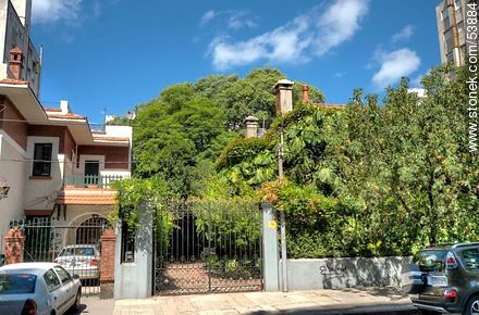 Casas de la calle 26 de Marzo y Guayaquí - Departamento de Montevideo - URUGUAY. Foto No. 53884