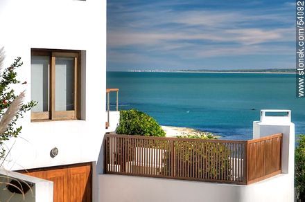 José Ignacio seaside resort. Terrace with sea view and Punta del Este. - Punta del Este and its near resorts - URUGUAY. Foto No. 54082