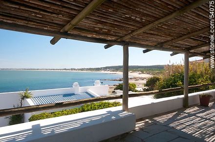 José Ignacio seaside resort. Terrace with sea view. - Punta del Este and its near resorts - URUGUAY. Photo #54075